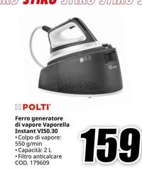 Polti - Ferro Generatore Di Vapore Vaporella Instant V1530