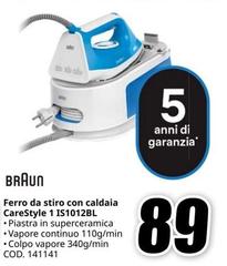Braun - Ferro Da Stiro Con Caldaia Carestyle 1 IS1012BL