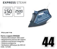 Rowenta - Ferro A Vapore DW4320