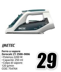 Imetec - Ferro A Vapore Zerocalc Zl 2500-9006