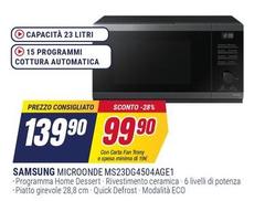 Samsung - Microonde MS23DG4504AGE 1