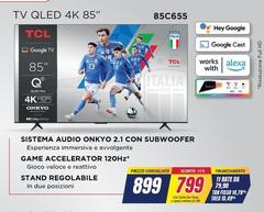 TCL - Tv Qled 4k 85