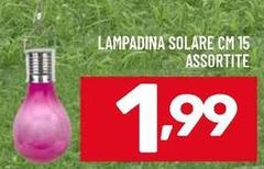 Lampadina Solare