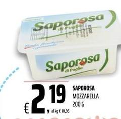 Saporosa di puglia - Mozzarella