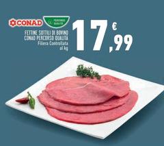 Conad - Fettine Sottili Di Bonno Percorso Qualità