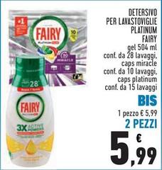 Fairy - Detersivo Per Lavastoviglie Platinum
