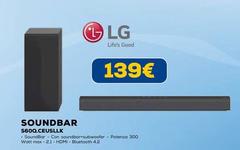 LG - Soundbar S600-CEUSLLK
