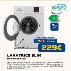 Daya - Lavatrice Slim DSW7125M18A