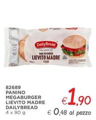 Daily Bread - Panino Megaburger Lievito Madre