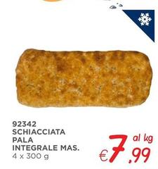 Schiacciata Pala Integrale Mas.