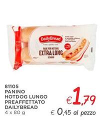 Daily Bread - Panino Hotdog Lungo Preaffettato