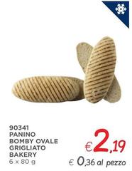 Panino Bomby Ovale Grigliato Bakery