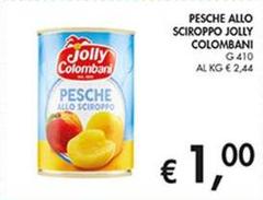 Jolly colombani - Pesche Allo Sciroppo Jolly