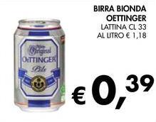 Oettinger - Birra Bionda