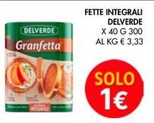 Delverde - Fette Integrali