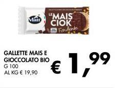 Matt - Gallette Mais E Gioccolato Bio
