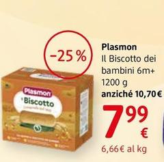 Plasmon - Il Biscotto Dei Bambini Con Vitamine E  Minerali 6 M + 1200 G 