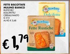 Mulino Bianco - Fette Biscottate