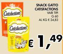Catisfactions - Snack Gatto