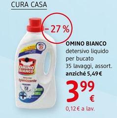 Omino Bianco - Detersivo Per Bucato Igenizzante 35 Lavaggi, Assort.
