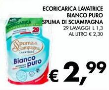 Spuma Di Sciampagna - Ecoricarica Lavatrice Bianco Puro