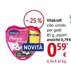 Vitakraft - Cibo Umido Per Gatto 85 G, Assort.