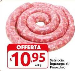 Salsiccia Luganega Al Finocchio