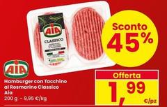 Aia - Hamburger Con Tacchino Al Rosmarino Classico
