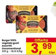 Burger 100% Vegetale