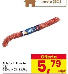 Clai - Salsiccia Passita