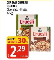 Quaker - Cereali Cruesli