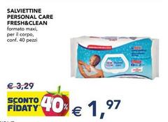 Fresh & Clean - Salviettine Personal Care