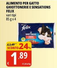 Felix - Alimento Per Gatto Ghiottonerie E Sensations