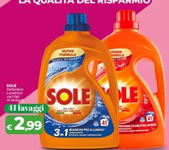 Sole - Detersivo Lavatrice
