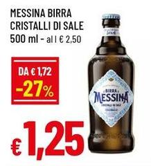 Messina - Birra Cristalli Di Sale