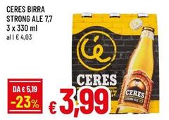Ceres - Birra Strong Ale 7,7