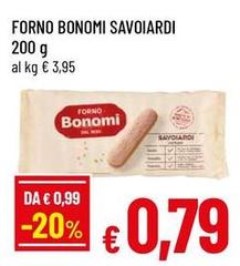 Forno bonomi - Forno Savoiardi