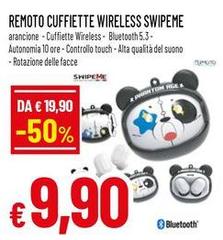 Remoto - Cuffiette Wireless Swipeme
