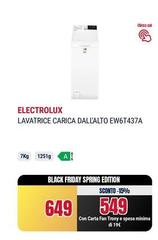 Electrolux - Lavatrice Carica Dall'Alto EW6T437A