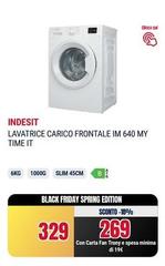 Indesit - Lavatrice Carico Frontale IM 640 My Time IT