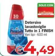 Finish - Detersivo Lavastoviglie Tutto In 1