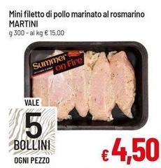Martini - Mini Filetto Di Pollo Marinato Al Rosmarino