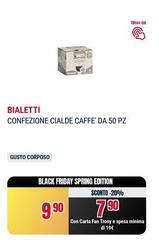 Bialetti - Confezione Cialde Caffe' Da 50 Pz