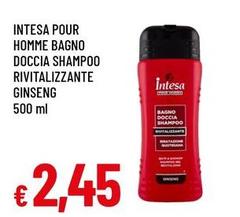 Intesa - Pour Homme Bagno Doccia Shampoo Rivitalizzante Ginseng