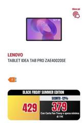 Lenovo - Tablet Idea Tab Pro ZAE40020SE 