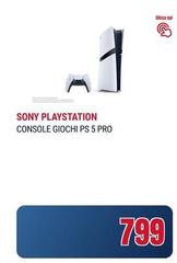 Sony - Playstation Console Giochi Ps 5 Pro