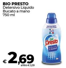 Bio Presto - Detersivo Liquido Bucato A Mano
