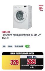 Indesit - Lavatrice Carico Frontale Im 640 My Time It