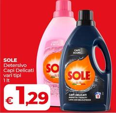 Sole - Detersivo Capi Delicati
