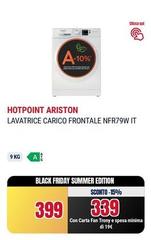 Hotpoint - Ariston Lavatrice Carico Frontale NFR79W IT